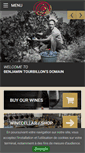 Mobile Screenshot of domaine-tourbillon.com
